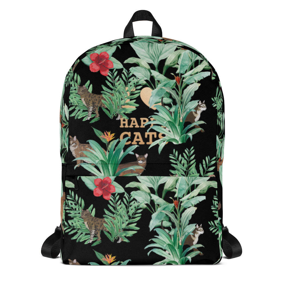 Happy Cats Backpack Forest Cats