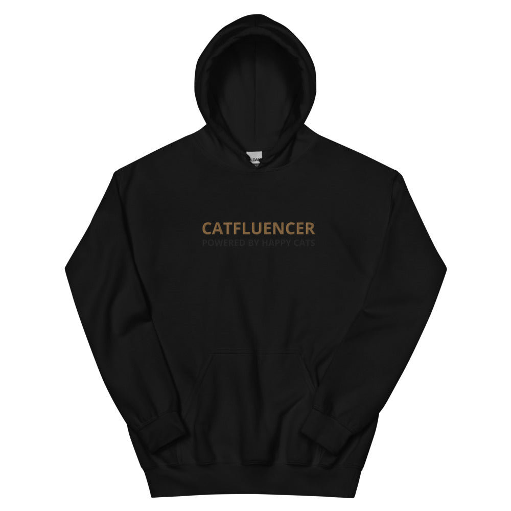 Airy Catfluencer Hoodie with embroidered logo