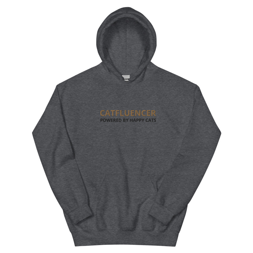 Airy Catfluencer Hoodie with embroidered logo