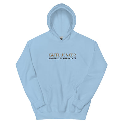 Airy Catfluencer Hoodie with embroidered logo