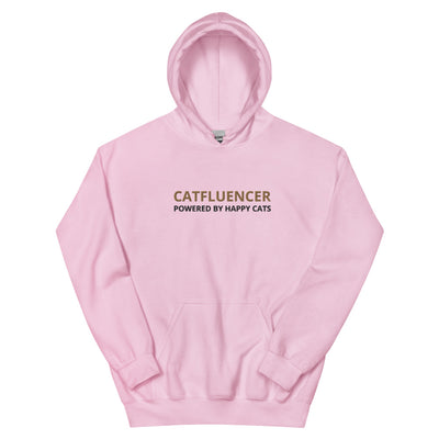 Airy Catfluencer Hoodie with embroidered logo