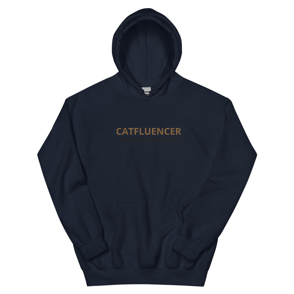 Airy Catfluencer Hoodie with embroidered logo