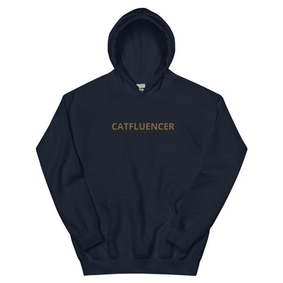 Airy Catfluencer Hoodie with embroidered logo