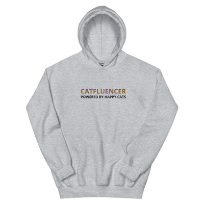 Airy Catfluencer Hoodie with embroidered logo