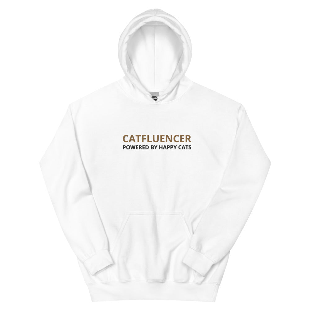 Airy Catfluencer Hoodie with embroidered logo